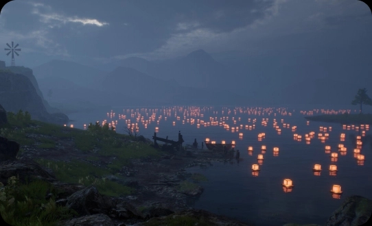 Освещение локации в Unreal Engine