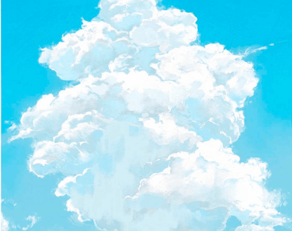 Как рисовать кучевые облака: процесс и советы