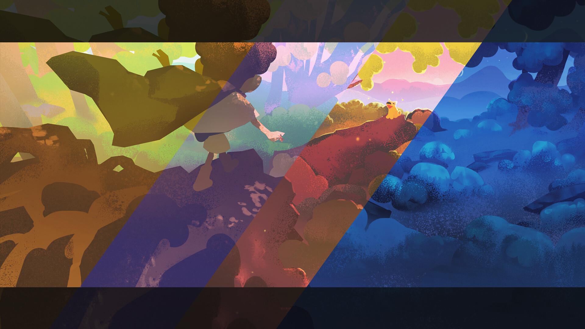 Как рисовать разное освещение с помощью режимов наложения