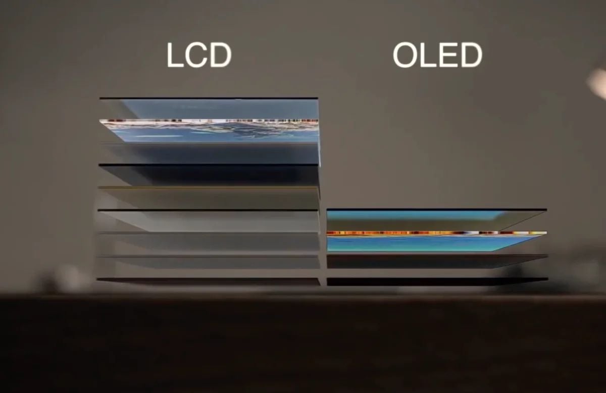 Сравнение мониторов OLED м LCD