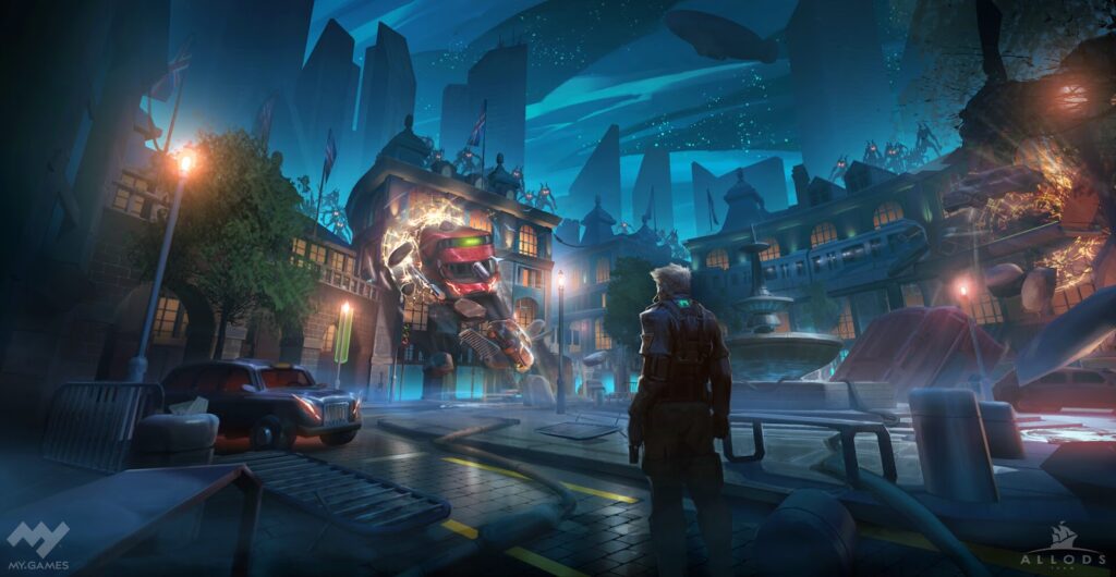 Арт-лид: что это за профессия и как ее освоить? 12 Разработка сцены Лондона в UE4