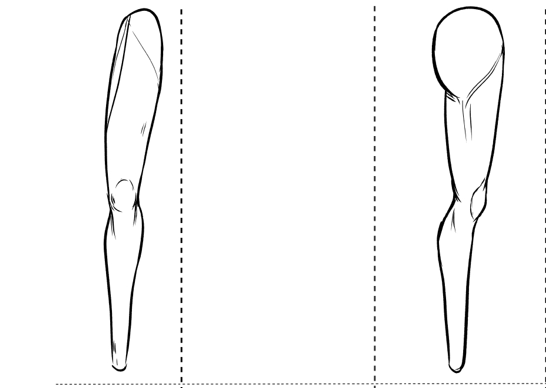 Усложнение форм ноги