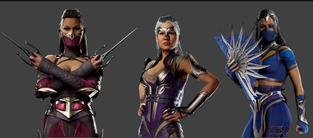 Женские персонажи из Mortal Kombat 1