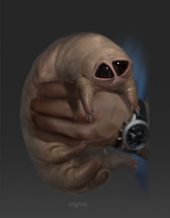 Профессия художника в кино: особенности, пайплайн и отличия от геймдева 9 Добавление деталей и цветов при разработке существа