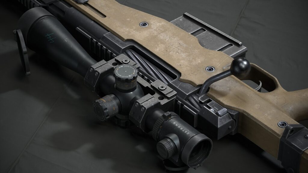 Изображение оружия в 3D